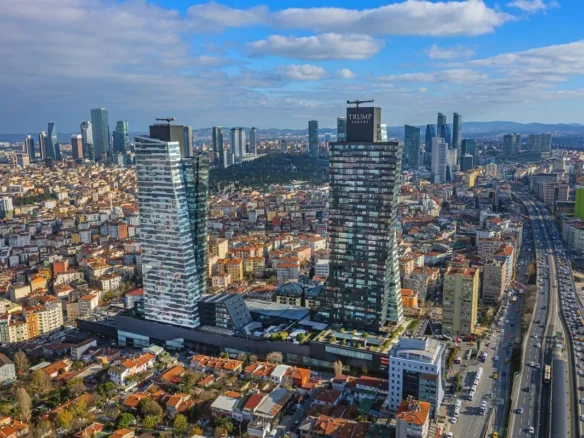 Trump Towers Residence with Bosphorus view