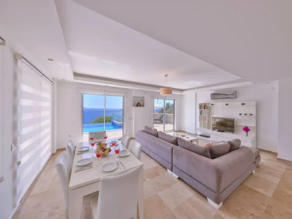 3-Bedroom Sea-View Villa with Private Pool on Kaş Peninsula