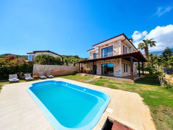 Villa Aegean Vista – 4-Bed Private Pool Villa with Full Sea & Greek-Island View